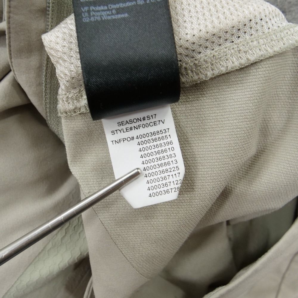 The North Face Shorts Mens 34 Beige Tan Technical Hiking Cargo Stretch Outdoors - Picture 7 of 12